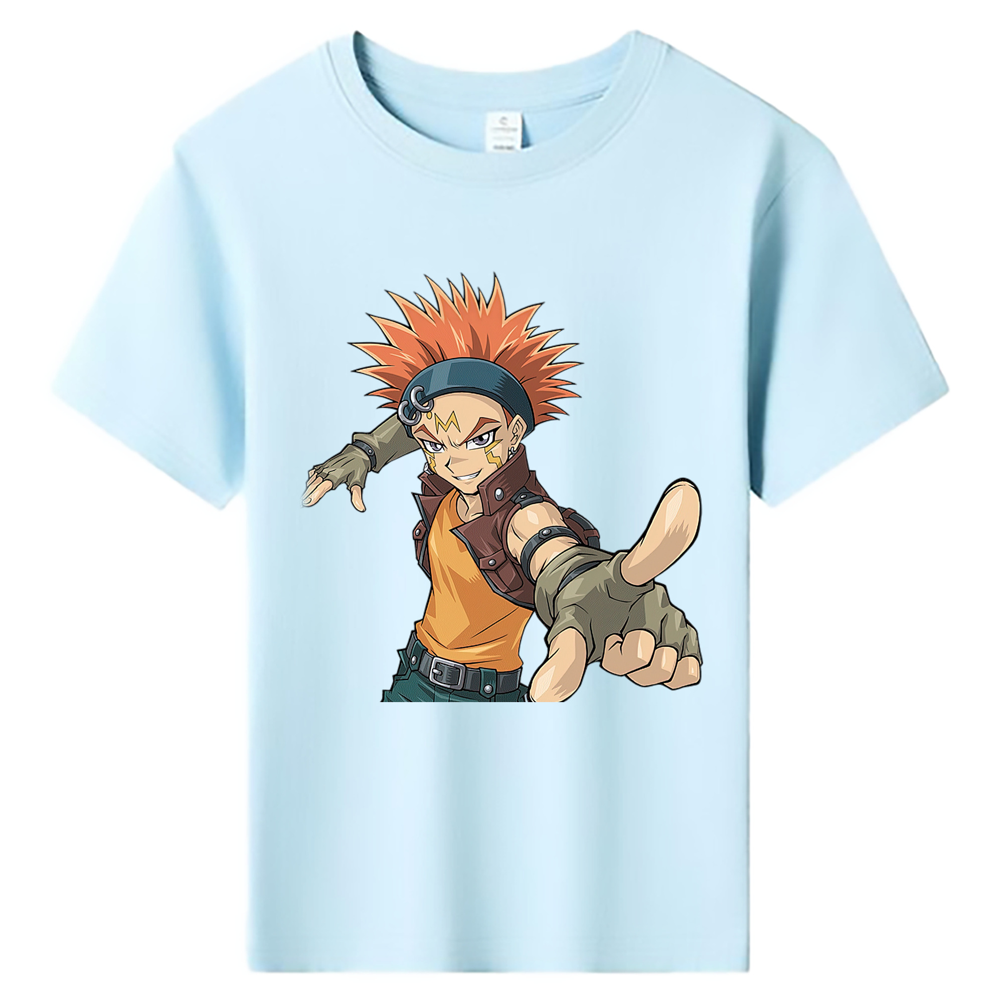 （画像用） 遊☆戯☆王 Yu-Gi-Oh! 綿100％キッズTシャツ（フロントプリント）